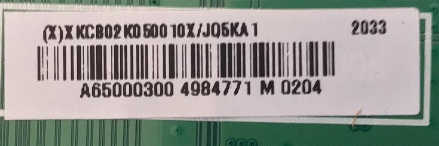 KIT DE TARJETAS PARA TV VIZIO / MAIN XKCB02K050 / 715GA755-M01-B00-005Y / FUENTE ADTVJ1834ABD / 715GA650-P01-000-003S / DRIVER LNTVKI12ZAXAH / 715GA980-P01-000-005G / T-CON 5565T56C09 / 75T05-C03 CTRL  / PANEL T650QVF09 - Imagen 6